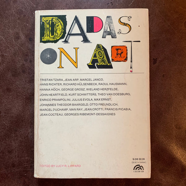 Dadas on Art edited by Lucy R. Lippard