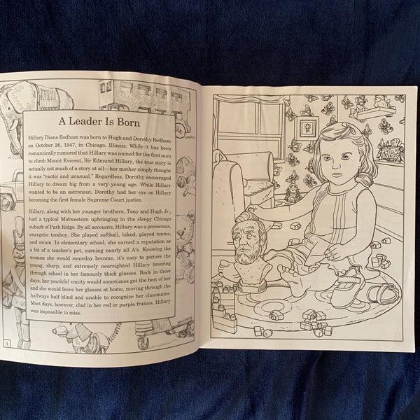 Hillary The Coloring Book