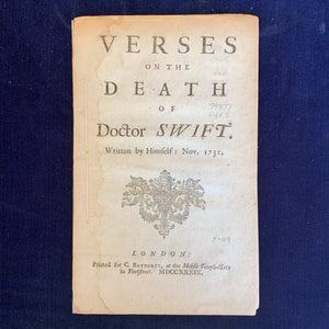 Verses on the Death of Doctor Swift