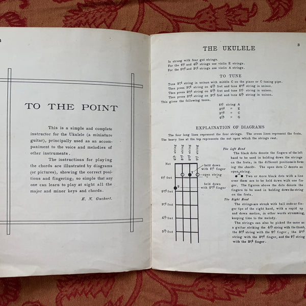 The Original Guckert’s Chords For The Ukulele At Sight