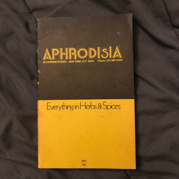 aphrodisia spice catalogue
